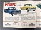 1961 Chevrolet Pickup Truck Vintage Original Car Sales Brochure Catalog