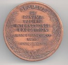 1915 Alabama - San Francisco Exposition Ppie Bronze Medal   So-called Dollar