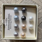The Essential Pearl 8-9mm Multicolor Freshwater Pearl Earrings Set - 5 Pairs 