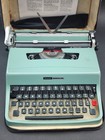 Vintage 1970 Olivetti Lettera 32 Portable Typewriter Barcelona Spain Works