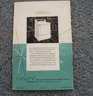 Vintage Spindrier Washing Machine Manual Model Sdh Murray Corp W  Sales Receipt