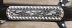 Dark Oil Congress Cut Silver Weanling Horse Show Halter - Matching Lead Shank
