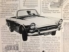 1966 Chrysler Sunbeam Alpine Vintage Print Ad 