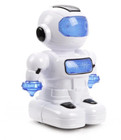 Intelligent Robot Toy For Kids With Flashing Lights And Musical Sounds