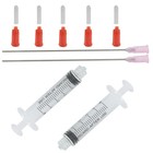 5ml Ink Syringe  5 Pcs  18g 4 Inch Blunt Tip Needles With Cap  Glue Applicator