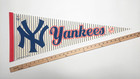 New York Yankees Pinstripes Vintage Full Size Pennant Mlb