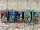 Disney Classic Plastic Cups 1994 Burger King Collector Series Set Of 5