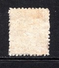  376      Turks Islands Qv 1867  1d  Dull Rose  throat Flaw  Sg1a M mint