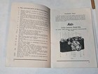 Vtg 1937 Leica Model Iiia Directions Part 1 Owners Manual - 30 Pages