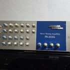 Jarguar Pa-203g Stereo Mixing Amplifier For Karaoke audio