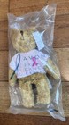 Avon Breast Cancer Crusade Teddy Bear 2001  New In Bag  6 5    Plush W pink Ribbon