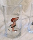 Arby s Glasses B c  Ice Age Comics Collectible 1981 Set Of 3 Vtg