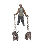 Dmx Enamel Pin     Iconic Rap Legend Walking Two Dogs - Hip Hop - Pitbull