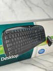 Logitech Cordless Desktop Ex100 Compact Keyboard And Mouse Set Black 