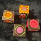  4  Nee Doh Glitter Groovy Glob Mini Squishy Fidget Sensory Toys Rewards Prizes