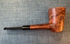 Vintage Leif Royal 1 Hand Cut Estate Tobacco Pipe Made In Denmark Dramatic Grain