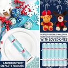 Kreativekraft Christmas Crackers No-snap 6-pack Mini Soft Decor Accents Party