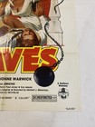 1969 Slaves Original 27x41 One Sheet Movie Poster Blaxploitation Dionne Warwick
