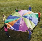 12 Foot Durable Play Parachute For Kids     Super Sturdy With Reinforced Handles