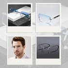 Clarity Blue Glasses Automatic Adjustment Eye Glass Reading Strain Screen Gaming