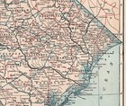 1921 Antique South Carolina Map Vintage Map Of South Carolina State Map 2719