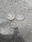 1925 50c Commemorative Stone Mountain Silver Half Dollar Us Coin Lot Of 3