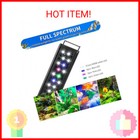 Aquaneat Led Aquarium Light Full Spectrum 12 Inch Fish Tank Light Fresh Water