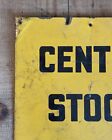 Vintage Us Dept Of Agriculture Forest Service Center Stock Driveway Sign