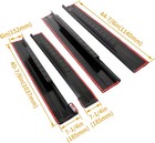 Rocker Panel Guard Sill Trim Compatible With Chevy Silverado fit Gmc Sierra E   