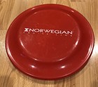 Vintage Norwegian Cruise Line Plastic Frisbee Flying Disc Made In Usa