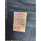 Hippie Girl Denim Shorts Super Stretchy Comfy Snap Buttons Regular Rise Xl