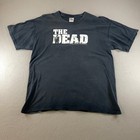 The Walking Dead The Dead Graphic T Shirt Men s Large Gildan Heavy Cotton 2010