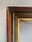 Antique Walnut Wood Eastlake Gold Gilt 7 5x9 5 Picture Frame Victorian Primitive