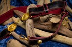 French Officers Belt Of The Republican Guard 5th Republic  medusa Head Cool 