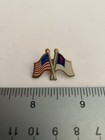 United States And Christian Flag Lapel Pin P10