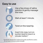 Braun Electric Nasal Aspirator - Mucus Remover  Blocked Nose Relief   Electric
