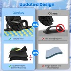 Heavy Duty Snow Tube Sled Inflatable Double Seats Tow Rope Kids Adults Large Win