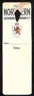  the Northern  Assurance Co  London C1918 Trade Card   Luggage Tag   Scarce