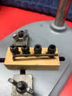 Machinist Tool  Vintage  nos  Tapper Tapping Cast Iron Fixture   Collets 1981