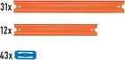40 Feet Hot Wheels Kids Car Toy Stunt Track And Builder Pack W  Racing Play Set
