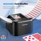 Automatic Card Shuffler For 1-2 Decks  Dual Mode Card Shuffler And Dealer Wit