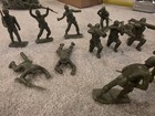 Tim See Army Men Lot Ww 2 Or Korea Lot 50s Or 60s