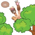 Squirrel Finger Puppet Set Animal Theater Props Funny Novelty Toy Weird Gift