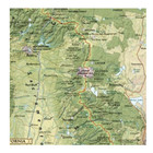 National Geographic Pacific Crest Trail Wall Map 18   X 48   New