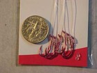 24 New Snelled Hooks Size 8 Red  Eagle Claw 4 Pks Of 6  Snelled 139 Baitholder