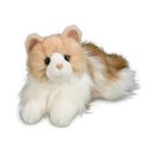 Kiki 20  Ragdoll Cat Stuffed Animal Plush Cat By Douglas Cuddle Toy Brown White