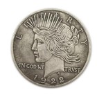 1922 Peace Dollar Coin Liberty American Liberty Coin United States Of America So
