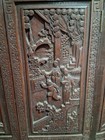 20th Century Chinese Hand Carved Wooden Liquor Cabinet Bar