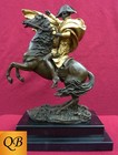 Napoleon Bronze Statues Figurines Bonaparte On Horse Art Deco Sculpture Figure