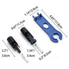1 20 Solar Panel Cable Connection Waterproof Adapter Connector Male   Female